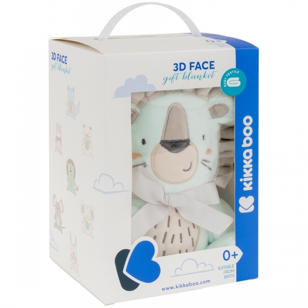 Продукт Kikkaboo  - Бебешко одеяло с 3D бродерия - 0 - BG Hlapeta